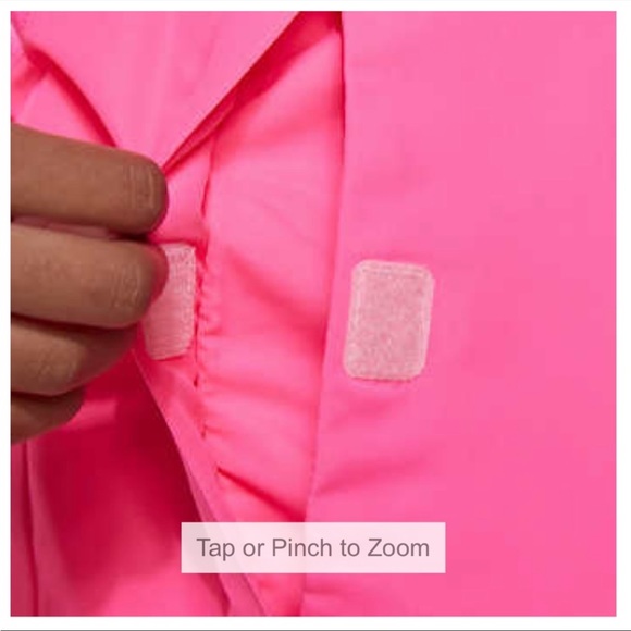 Hurley Youth Girls Snow Jacket, Pink, XS (5/6) - Picture 6 of 7